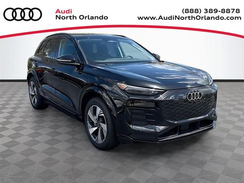 Mythos Black Metallic 2025 Audi Q6 e-tron Premium Plus quattro