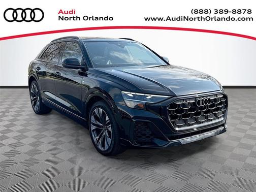 Mythos Black Metallic 2026 Audi Q8 55 Premium Plus