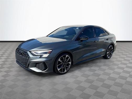 Daytona Gray Pearl Effect 2023 Audi S3 Prestige TFSI quattro S tronic