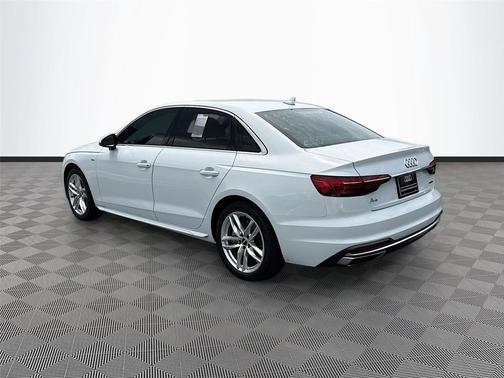 Glacier White Metallic 2020 Audi A4 45 Premium