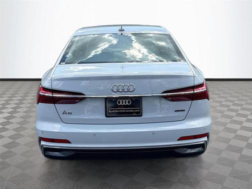 Glacier White Metallic 2025 Audi A6 Premium 55 TFSI quattro S tronic