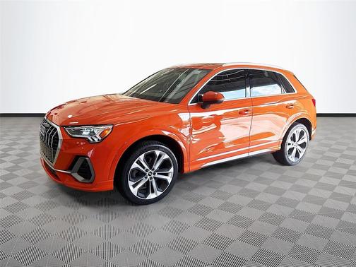 Pulse Orange 2021 Audi Q3 45 S line Premium Plus