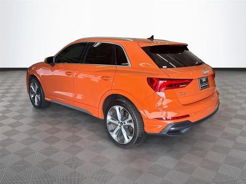 Pulse Orange 2021 Audi Q3 45 S line Premium Plus