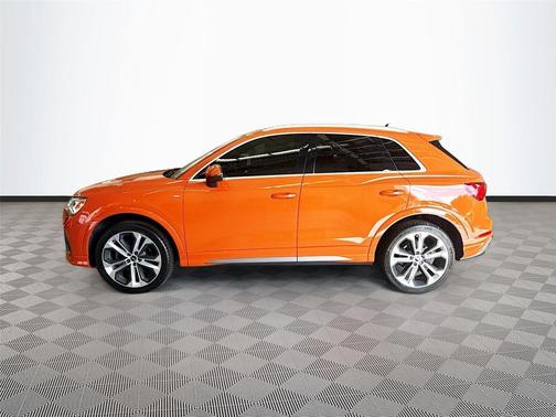 Pulse Orange 2021 Audi Q3 45 S line Premium Plus