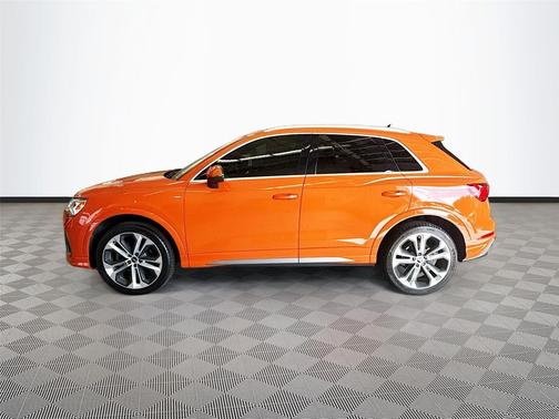 Pulse Orange 2021 Audi Q3 45 S line Premium Plus