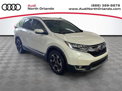 White Diamond Pearl 2018 Honda CR-V Touring