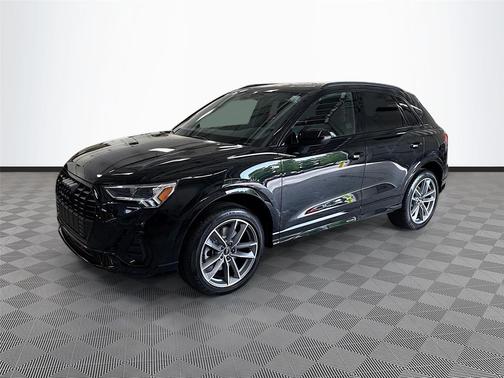 Mythos Black Metallic 2025 Audi Q3 Premium 45 TFSI S line quattro Tiptronic