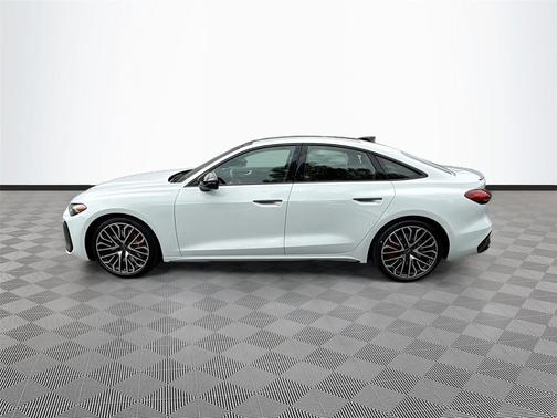 Glacier White Metallic 2026 Audi S5 Premium Plus TFSI quattro S tronic
