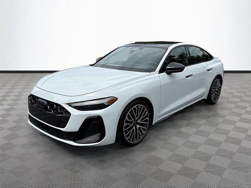 Glacier White Metallic 2026 Audi S5 Premium Plus TFSI quattro S tronic
