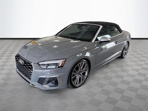 Quantum Gray/Black Roof 2022 Audi S5 Premium Plus TFSI quattro Tiptronic