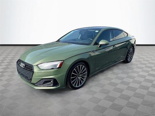 District Green Metallic 2022 Audi A5 Sportback Premium Plus
