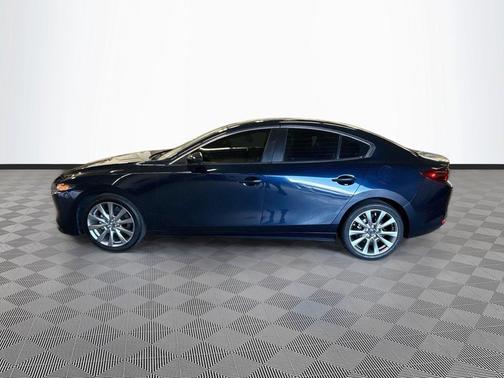 Deep Crystal Blue Mica 2021 Mazda Mazda3 FWD w/Preferred Package