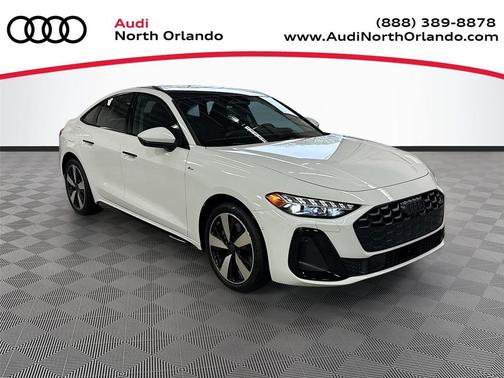 Glacier White Metallic 2026 Audi A5 Premium Plus TFSI quattro S tronic