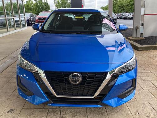 Electric Blue Metallic 2023 Nissan Sentra SV