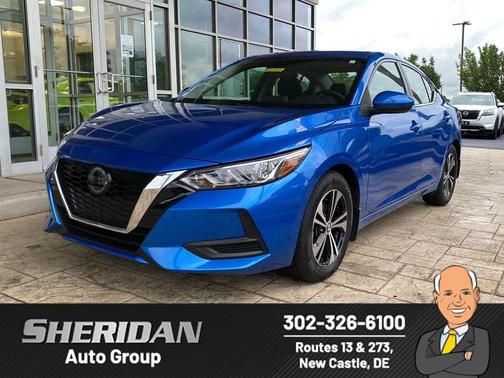 Electric Blue Metallic 2023 Nissan Sentra SV