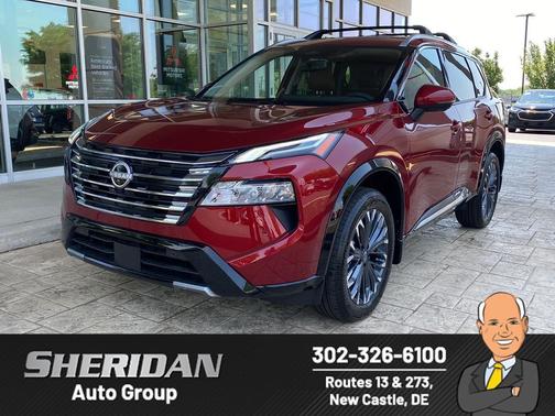 Scarlet Ember Tintcoat 2026 Nissan Rogue Platinum