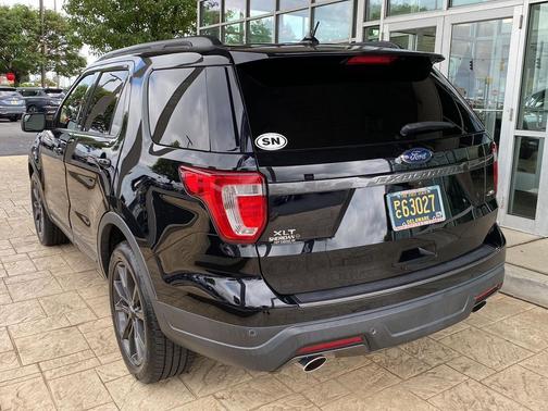 Shadow Black 2018 Ford Explorer XLT