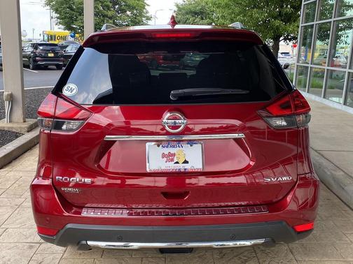 Scarlet Ember Tintcoat 2019 Nissan Rogue SV