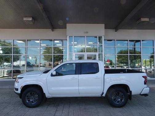Glacier White 2026 Nissan Frontier SV