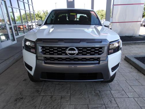 Glacier White 2026 Nissan Frontier SV