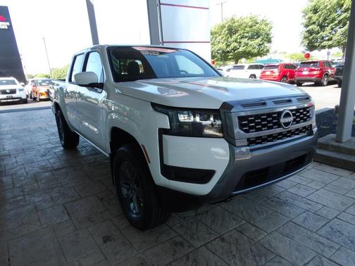 Glacier White 2026 Nissan Frontier SV