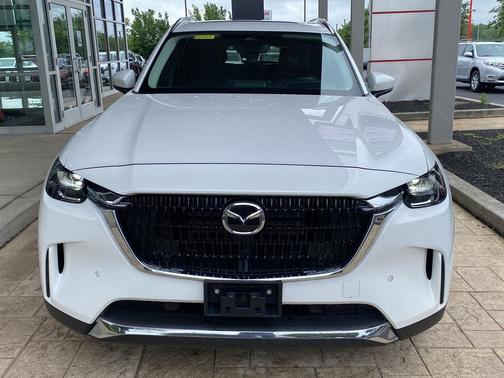 Rhodium White Premium 2024 Mazda CX-90 PHEV Premium