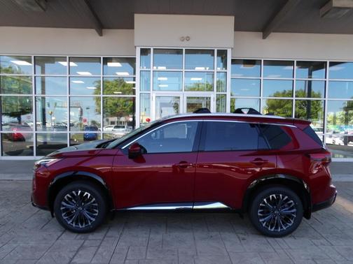 Scarlet Ember Tintcoat 2026 Nissan Rogue Platinum