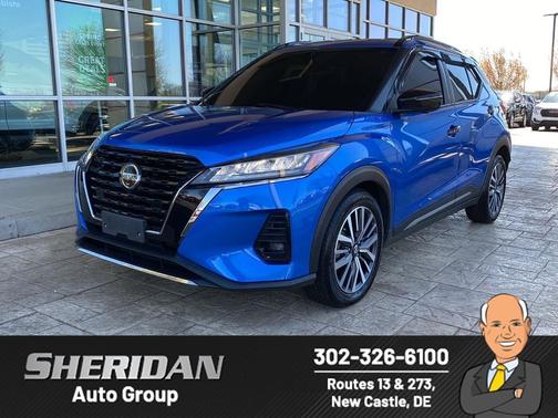 Electric Blue Metallic 2021 Nissan Kicks SR