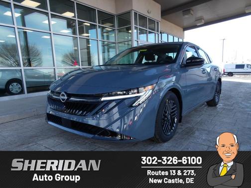 Atlantic Gray Metallic 2026 Nissan Sentra SV