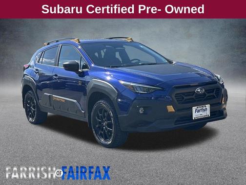 Sapphire Blue Pearl 2024 Subaru Crosstrek Wilderness