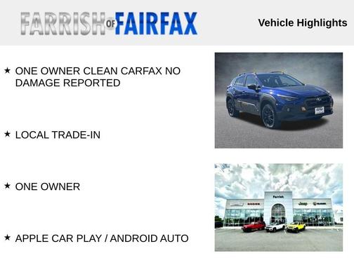 Sapphire Blue Pearl 2024 Subaru Crosstrek Wilderness