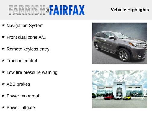 2017 Toyota Highlander 