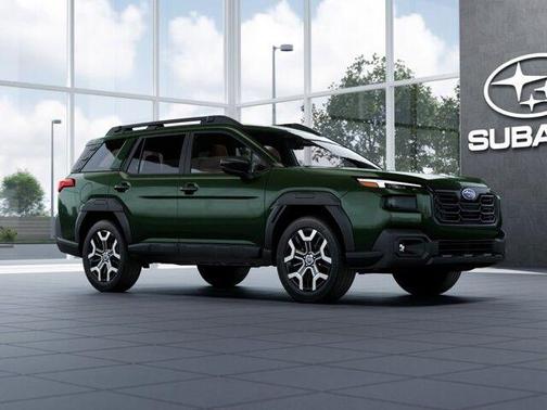 Deep Emerald Green 2026 Subaru Outback Touring XT