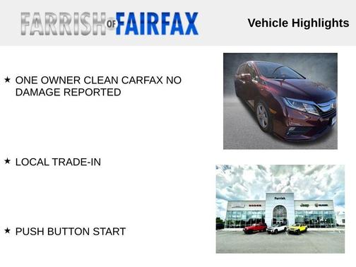 2018 Honda Odyssey EX