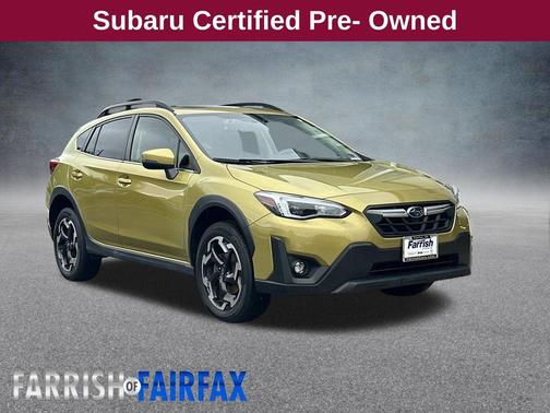 Plasma Yellow Pearl 2023 Subaru Crosstrek Limited