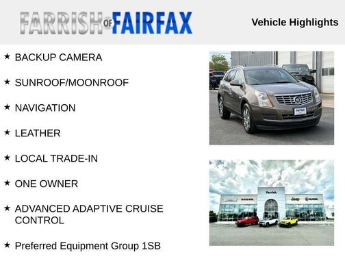 2014 Cadillac SRX Luxury Collection
