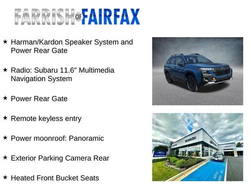 Geyser Blue 2026 Subaru Forester Wilderness