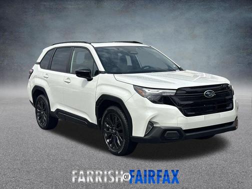 Crystal White Pearl 2026 Subaru Forester Sport