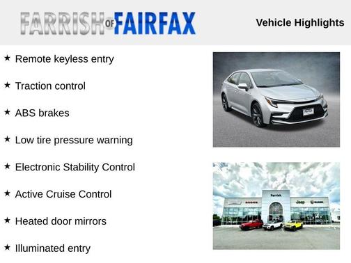 Classic Silver Metallic 2024 Toyota Corolla Hybrid SE