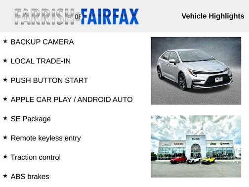 Classic Silver Metallic 2024 Toyota Corolla Hybrid SE