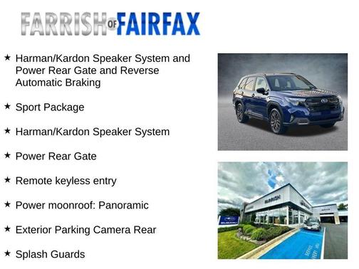 2026 Subaru Forester Sport