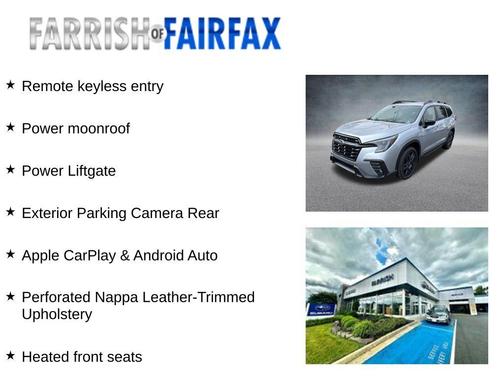 2026 Subaru Ascent Onyx Edition Touring