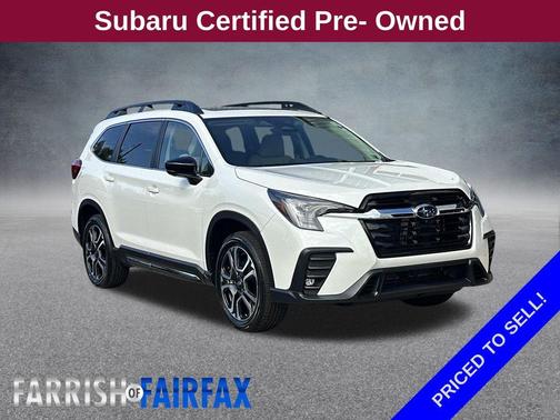 Crystal White Pearl 2025 Subaru Ascent Limited
