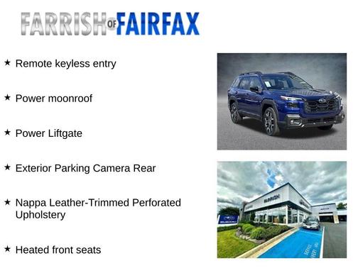 2026 Subaru Outback Touring XT