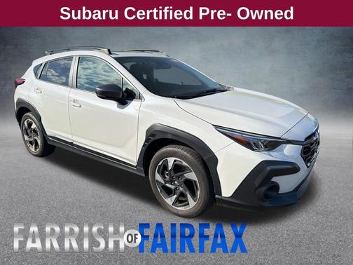 Crystal White Pearl 2024 Subaru Crosstrek Limited