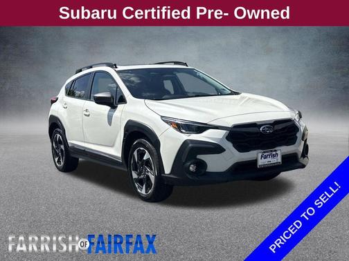 Crystal White Pearl 2024 Subaru Crosstrek Limited