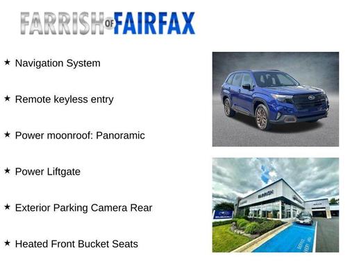 Sapphire Blue Pearl 2026 Subaru Forester Sport