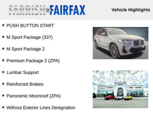 2022 BMW X3 sDrive30i