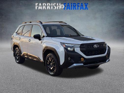 Crystal White Pearl 2026 Subaru Forester Wilderness