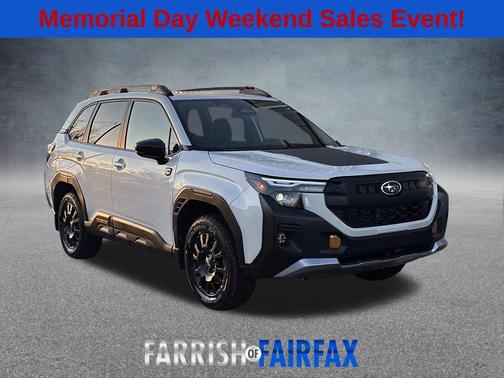 Crystal White Pearl 2026 Subaru Forester Wilderness